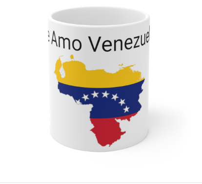 Dos tazas con encanto venezolano.